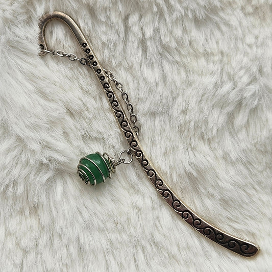 Green Aventurine Bookmark