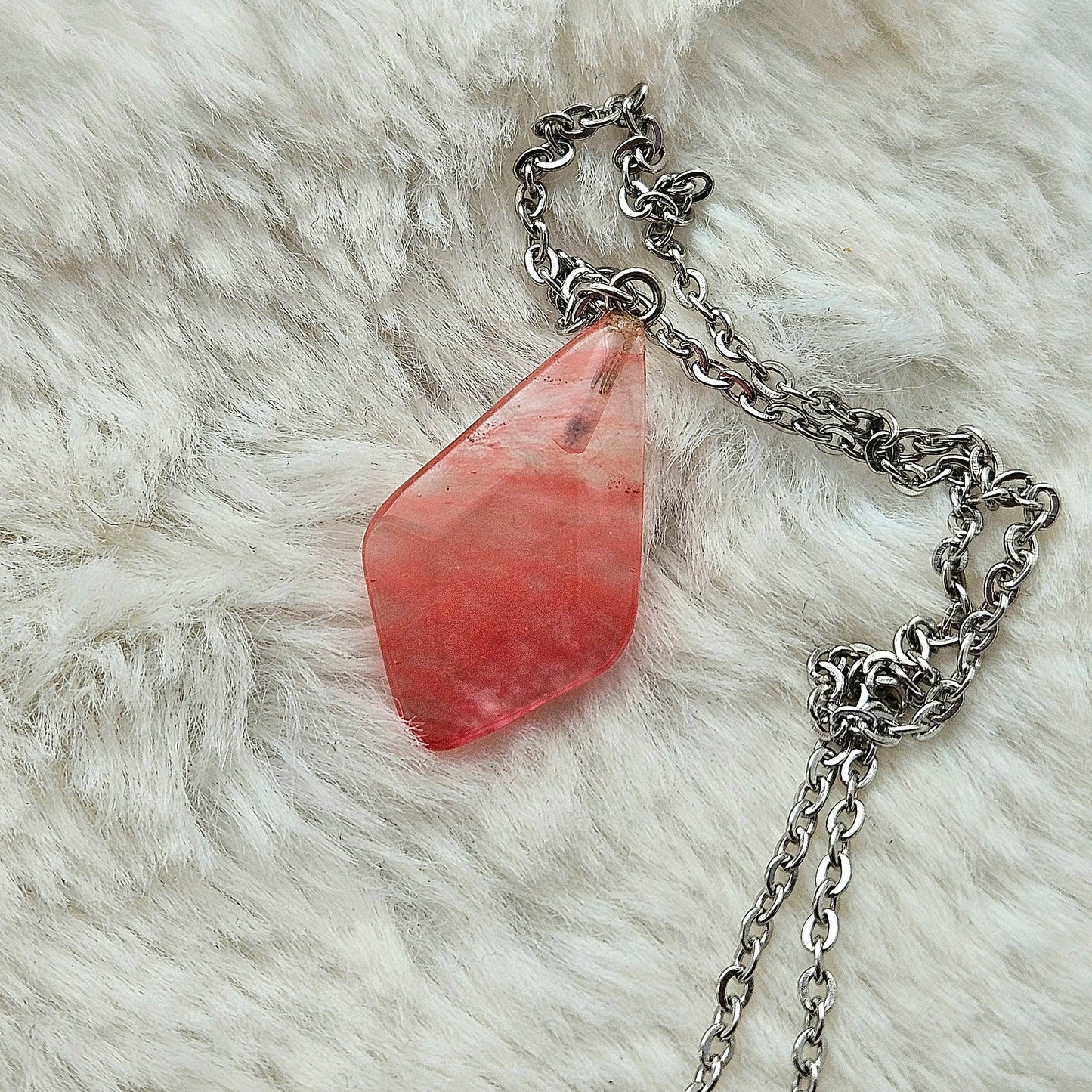 Strawberry Quartz necklace