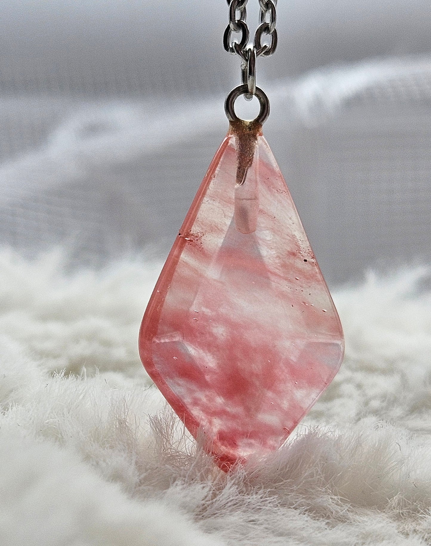 Strawberry Quartz necklace