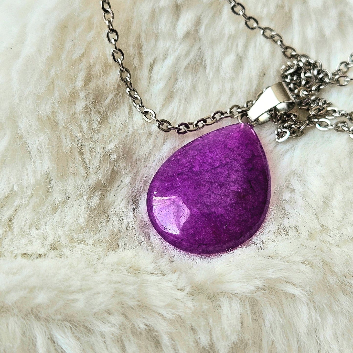 Dyed Quartz necklace