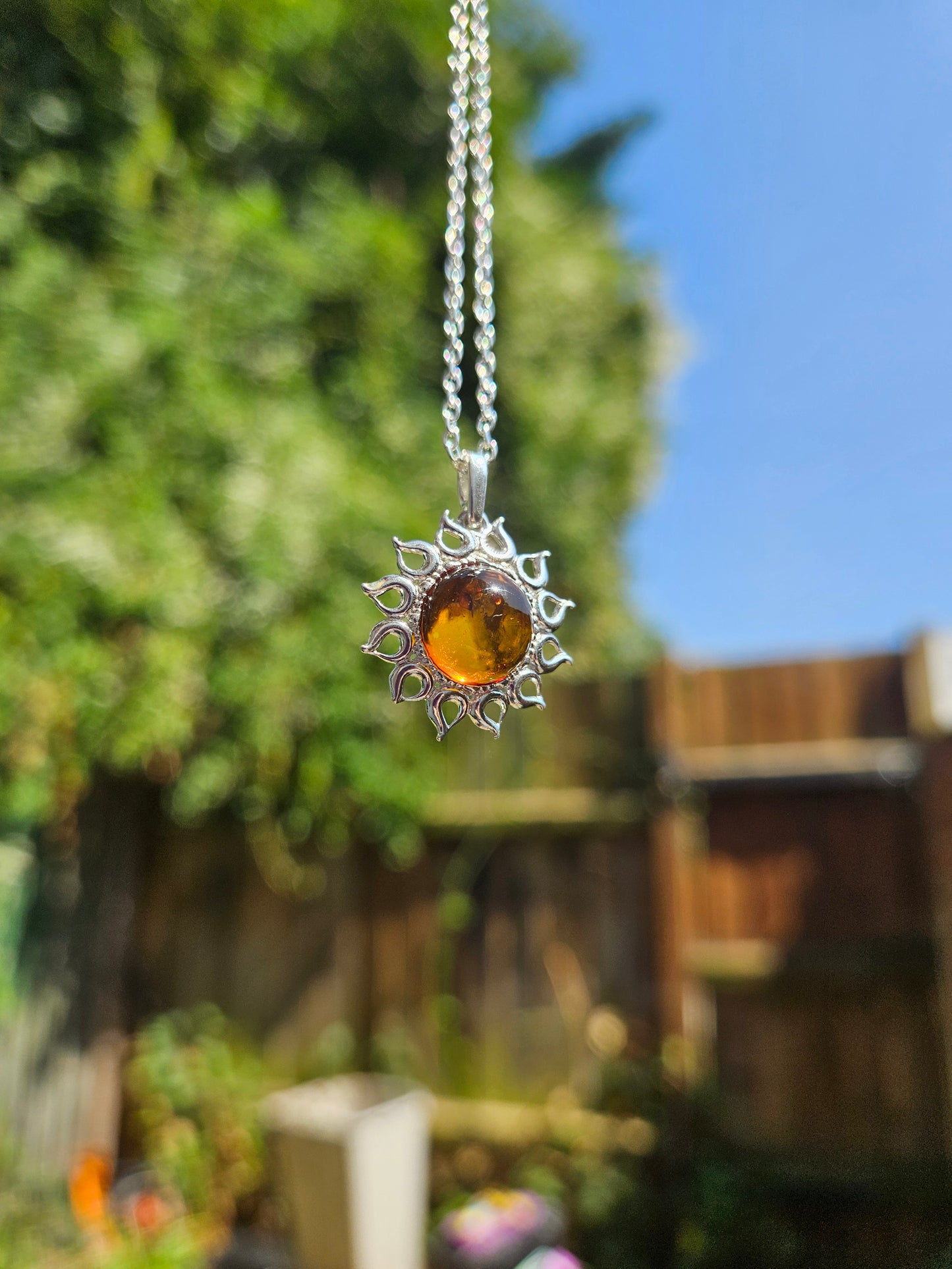 Baltic Amber Limited Edition Sun Necklace