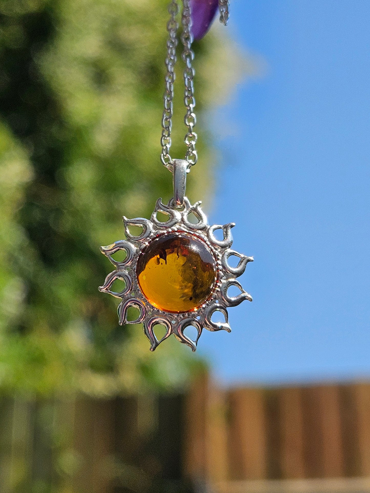 Baltic Amber Limited Edition Sun Necklace