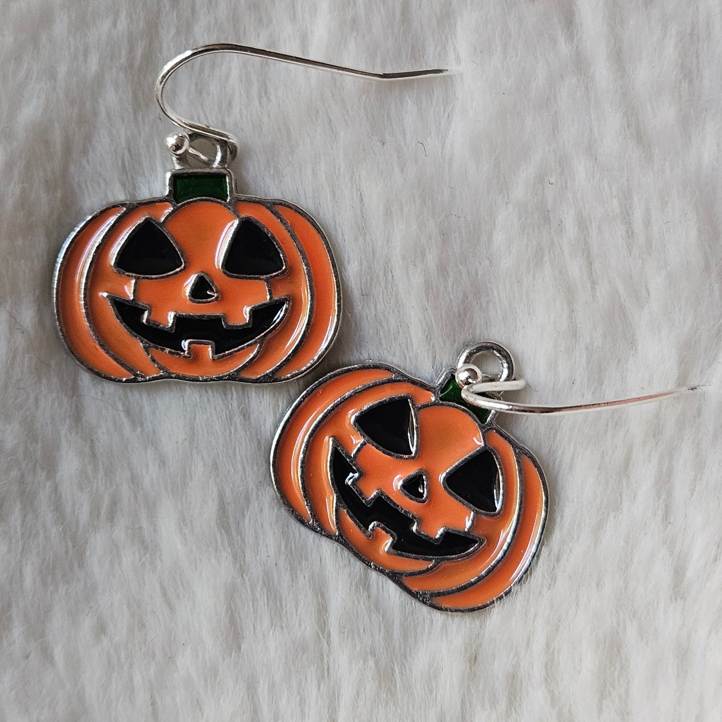 Smiling Pumpkin Earrings