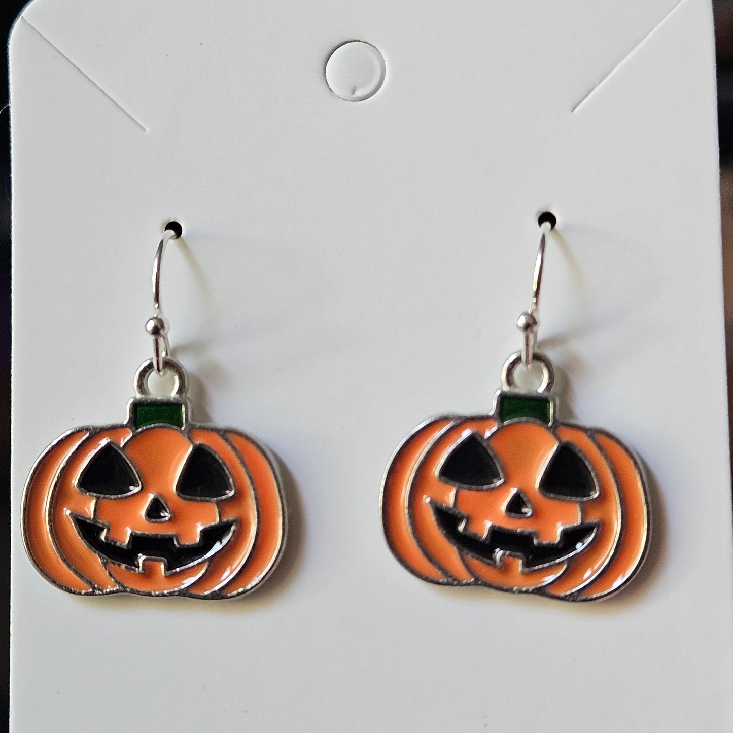 Smiling Pumpkin Earrings