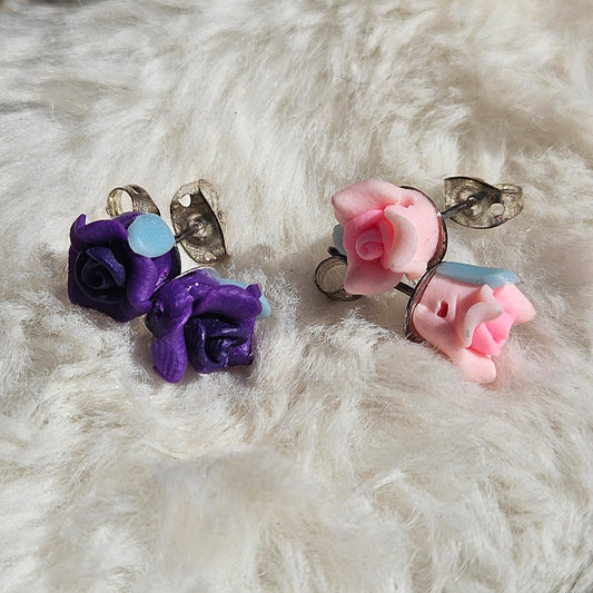 Rose Earrings