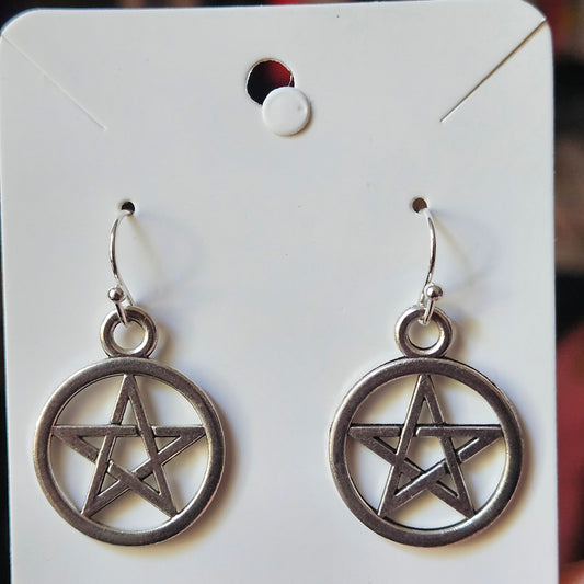 Pentagram Earrings