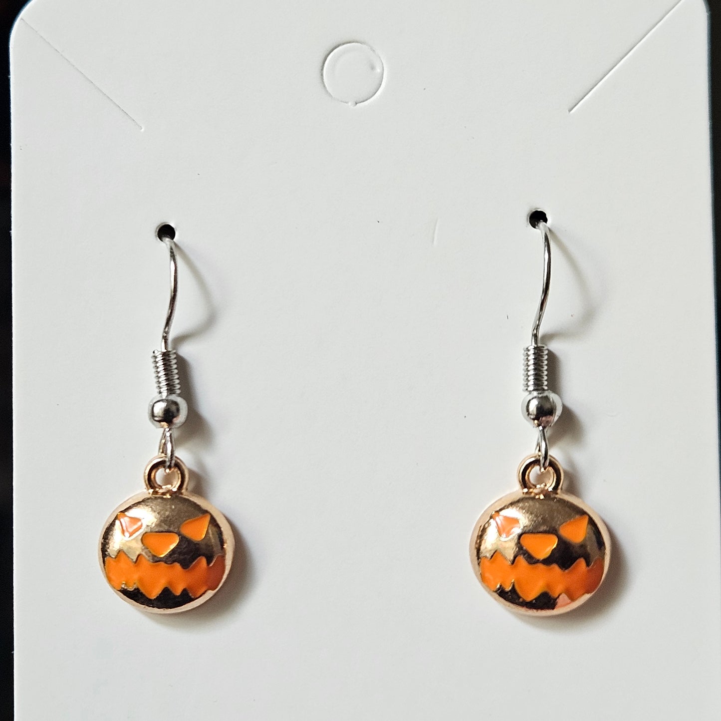 Spooky Pumpkin Earrings