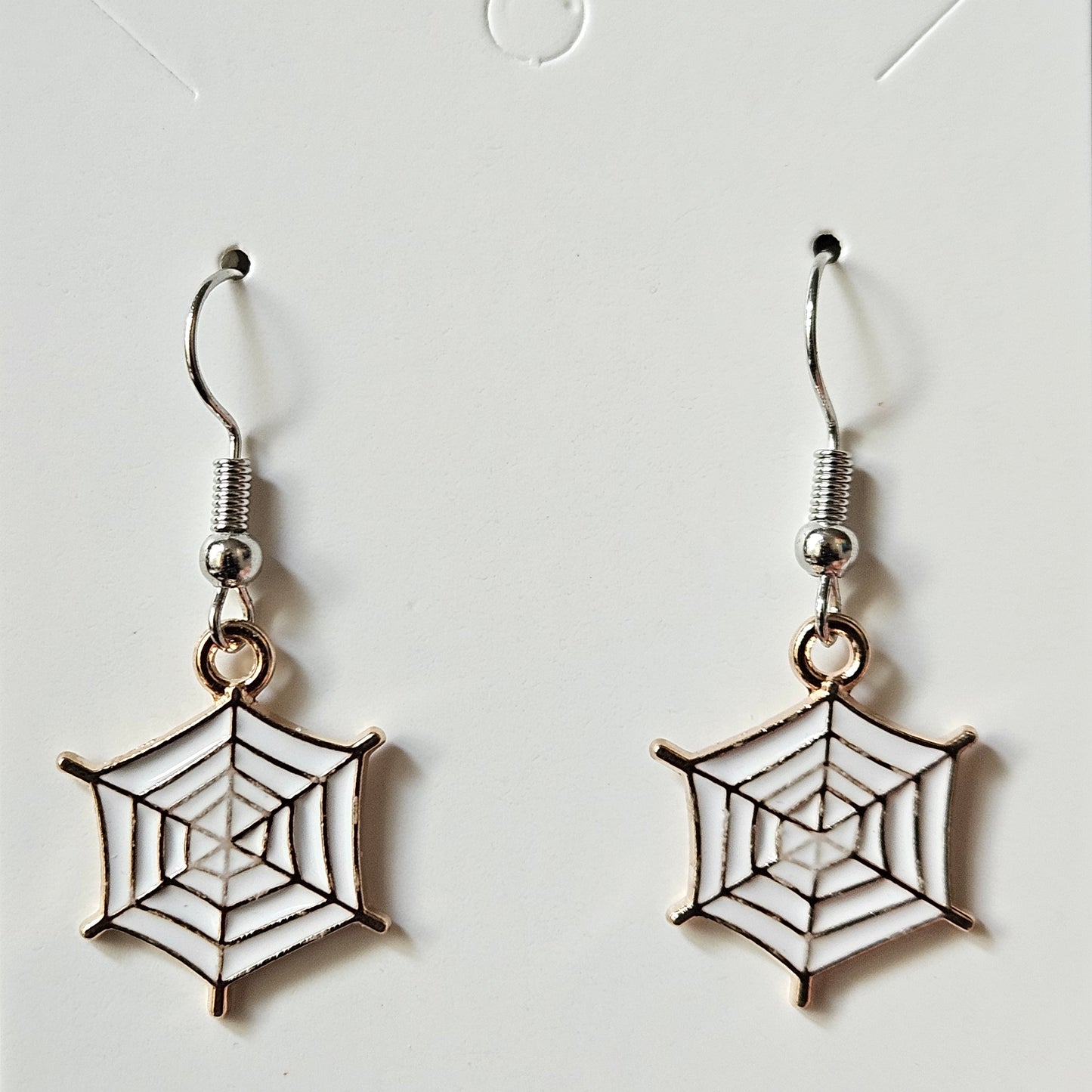 Spider Web Earrings