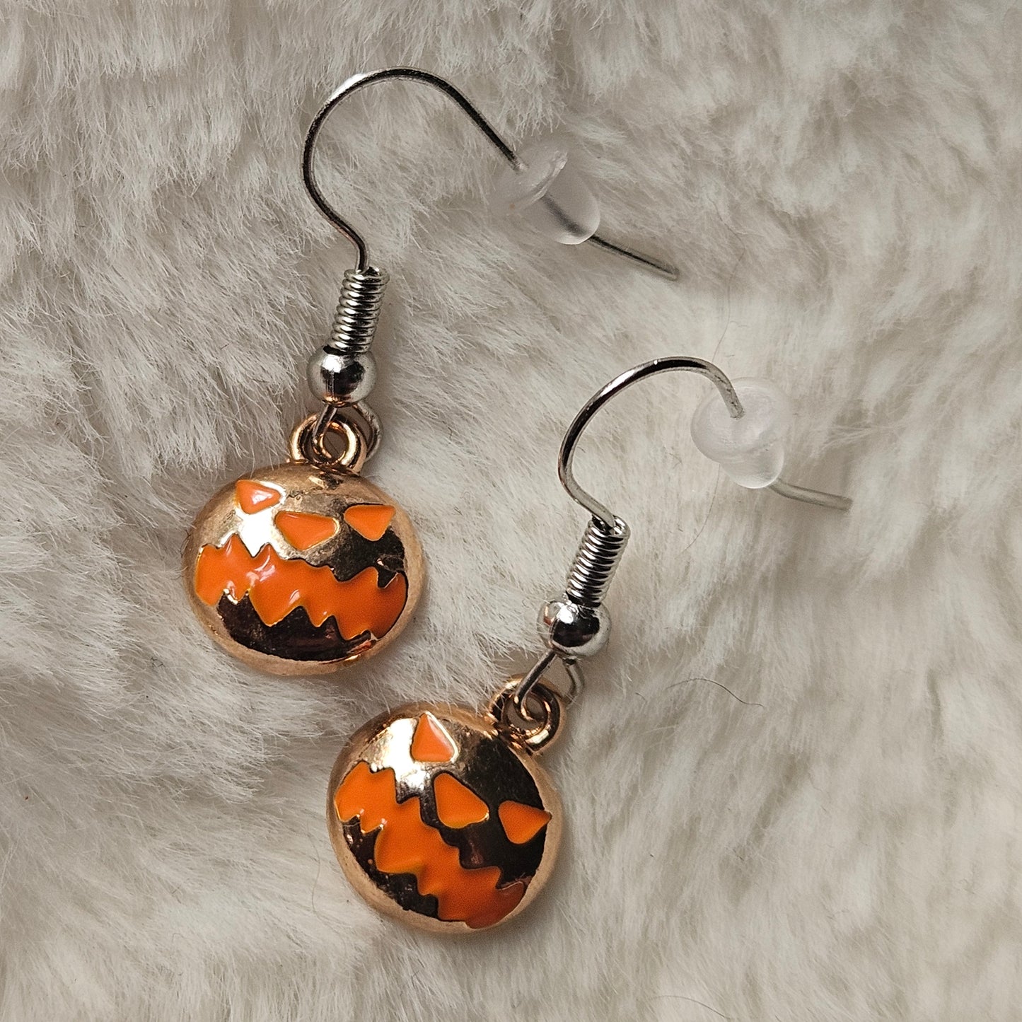 Spooky Pumpkin Earrings