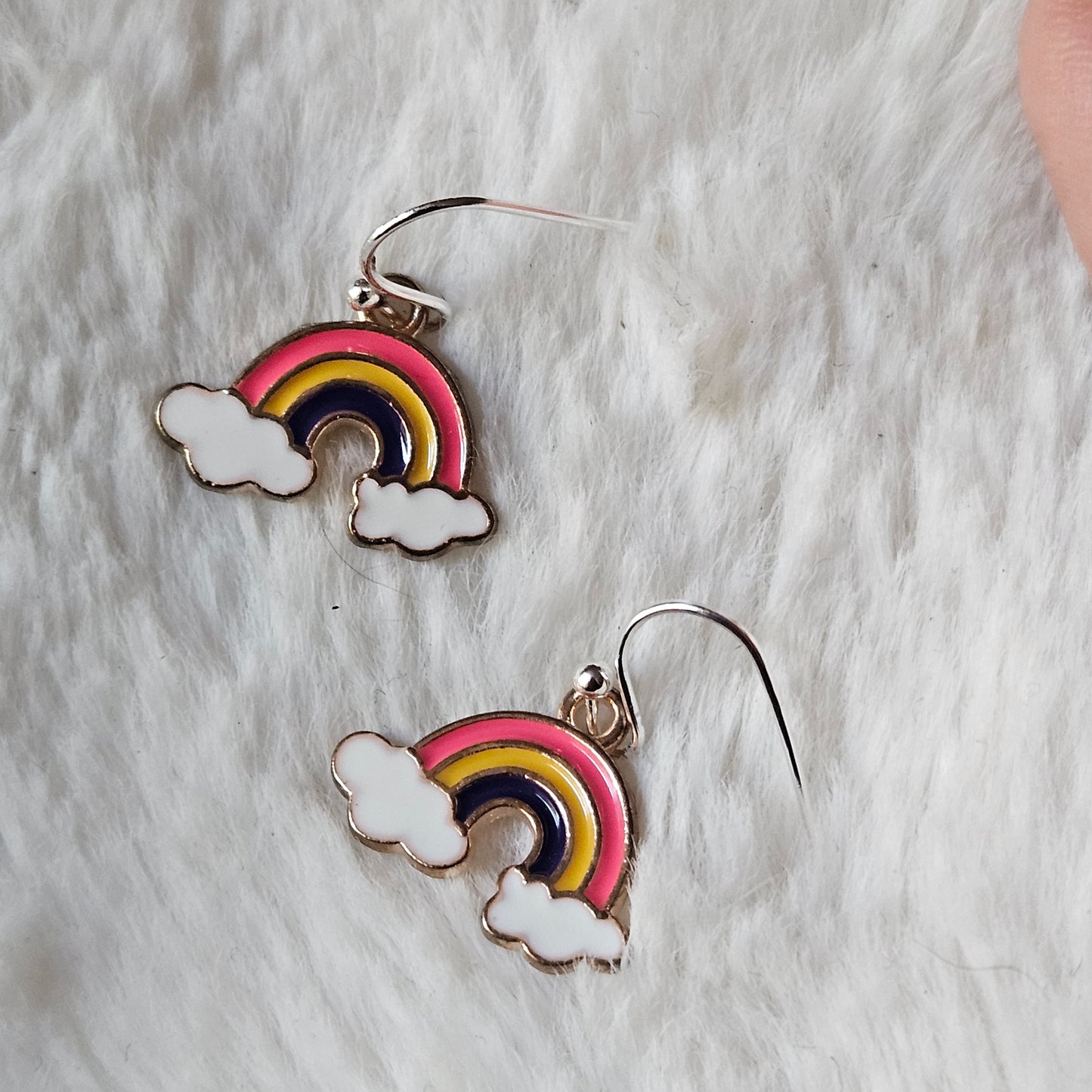 Small Rainbow Earrings