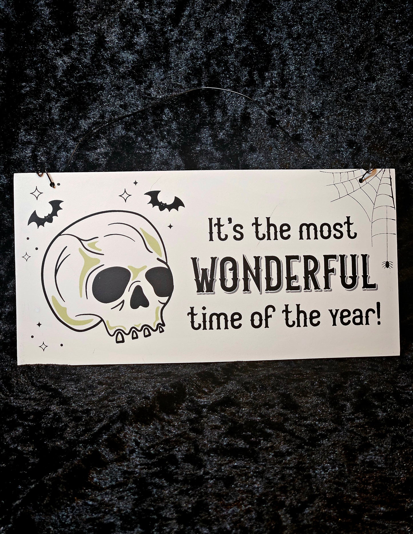 Wonderful Time of the Year Hanging sign