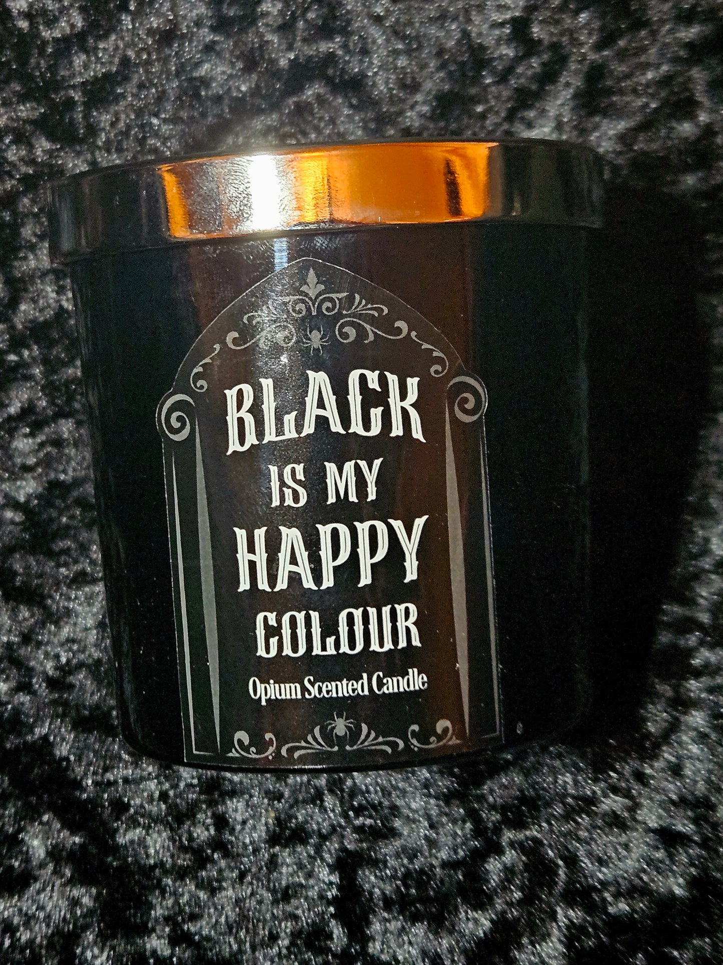 Black is my Favourite Colour Candle