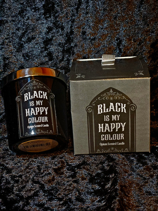 Black is my Favourite Colour Candle